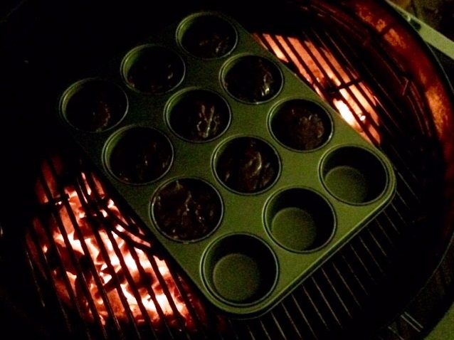 Schoko Muffins vom Grill